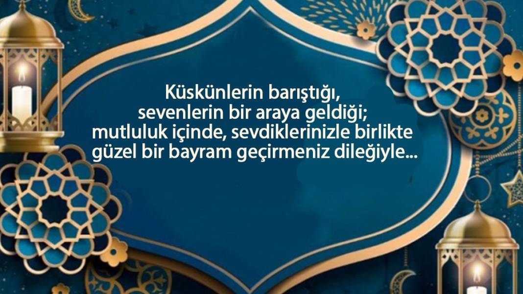 Hayırlı bayramlar! Yeni resimli Kurban Bayramı mesajları 12